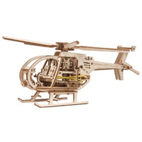 Modellbyggesett i tre – helikopter