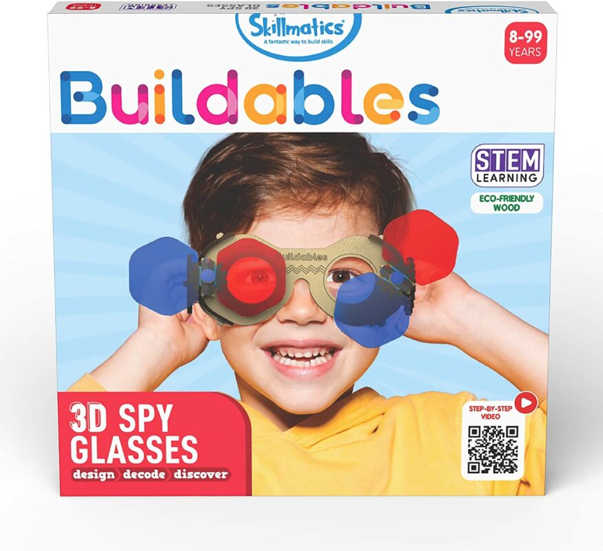 3D-spionbriller barna bygger selv