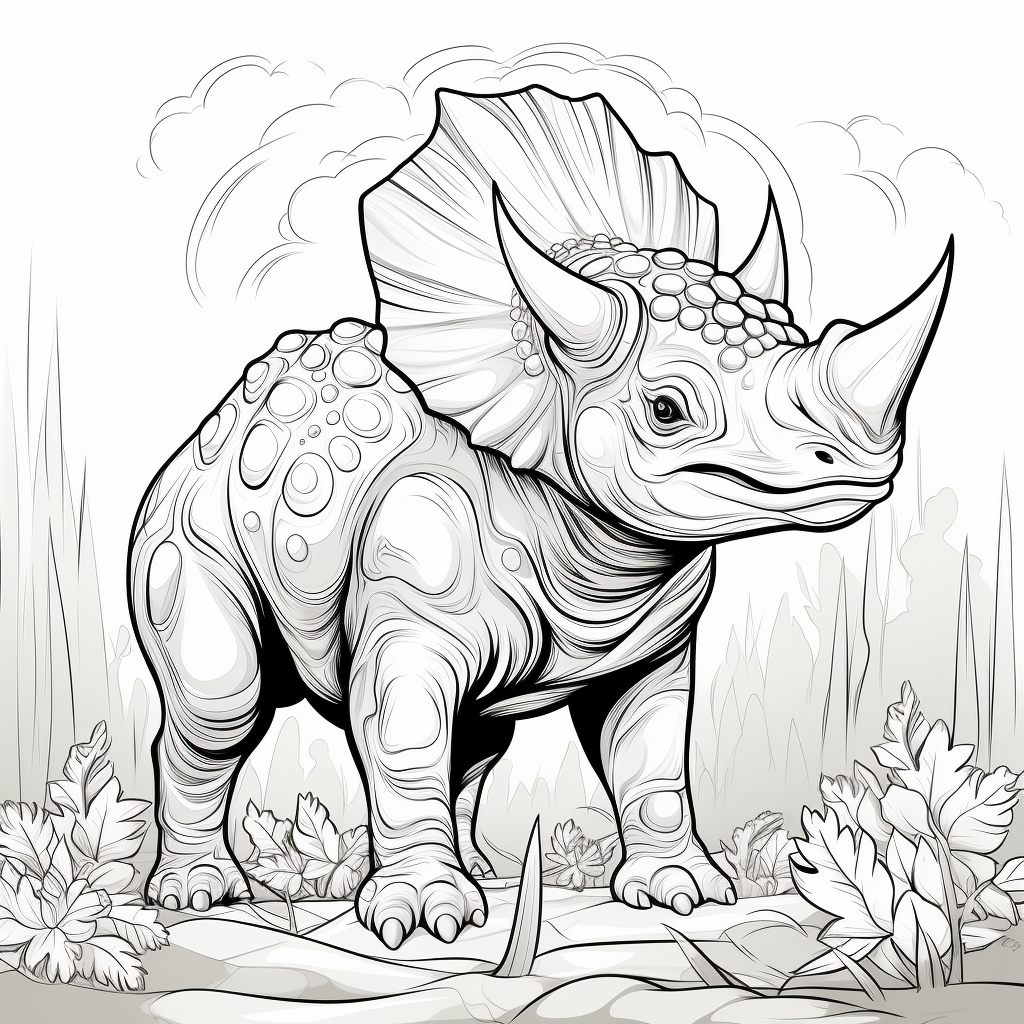 Fargeleggingshefte - 30 KULE DINOSAURER - Bilde 4