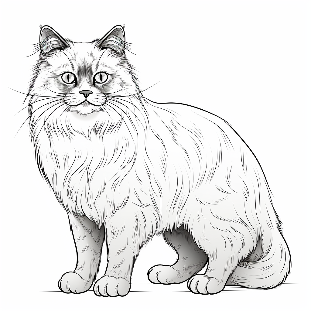 Fargeleggingshefte - 31 søte katter - Bilde 2