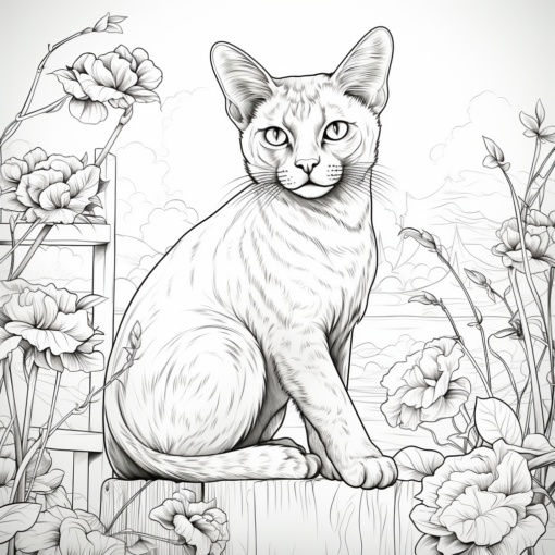 Fargeleggingshefte - 31 søte katter - Bilde 4