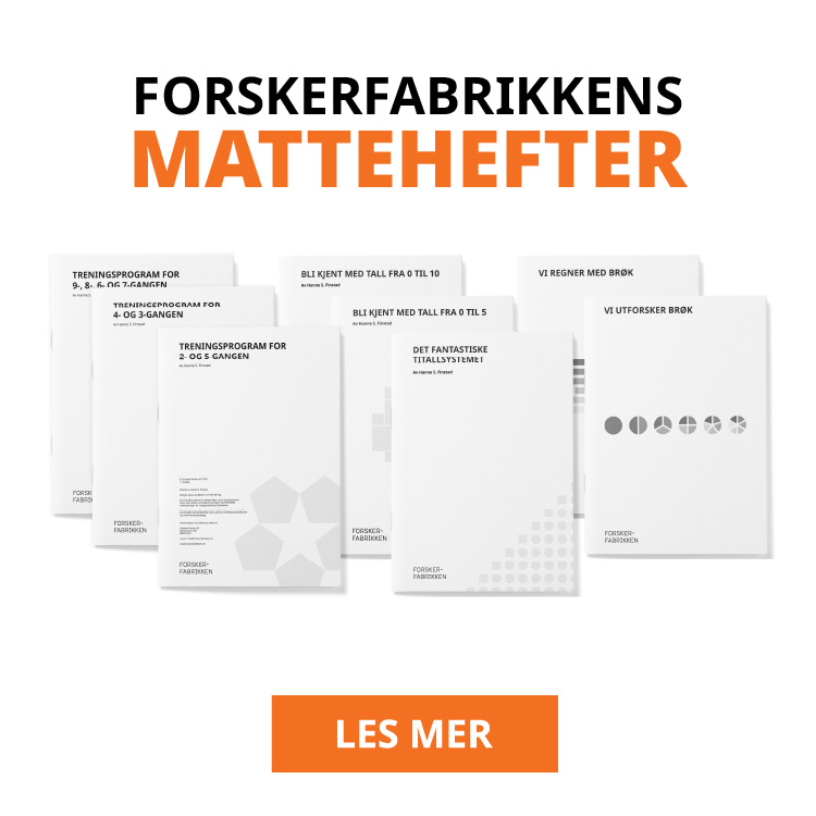 Forskerfabrikkens mattehefter
