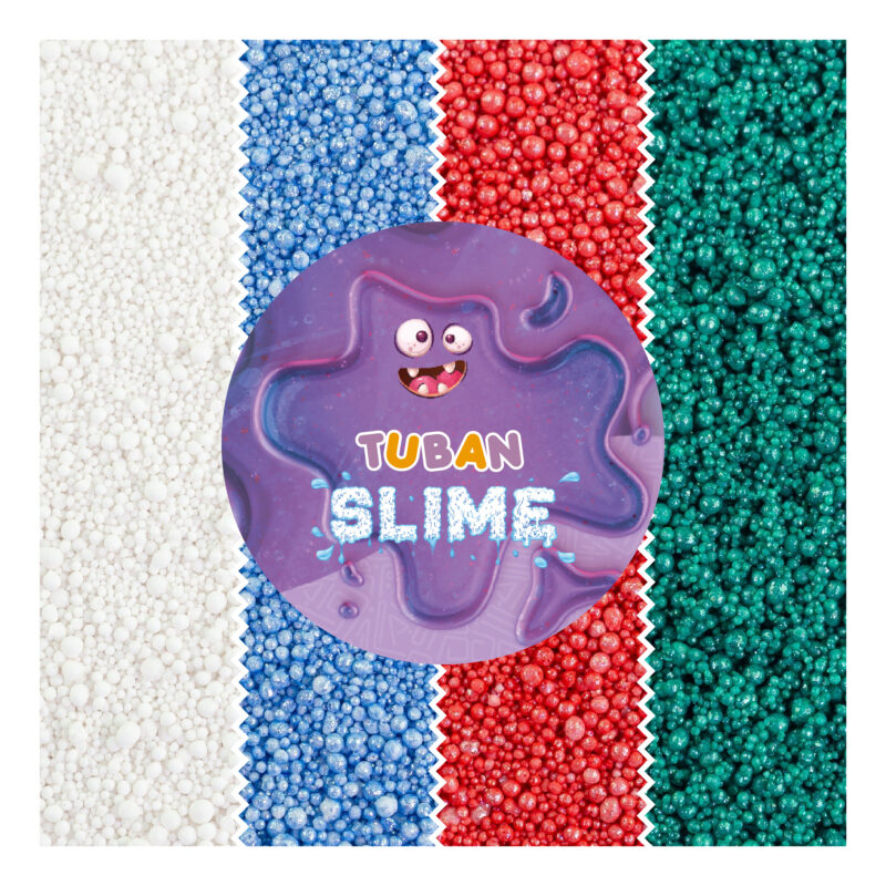 mineralglitter til slim