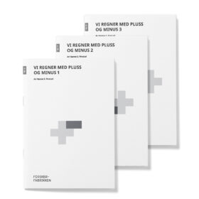 Vi regner med pluss og minus 1, 2 og 3