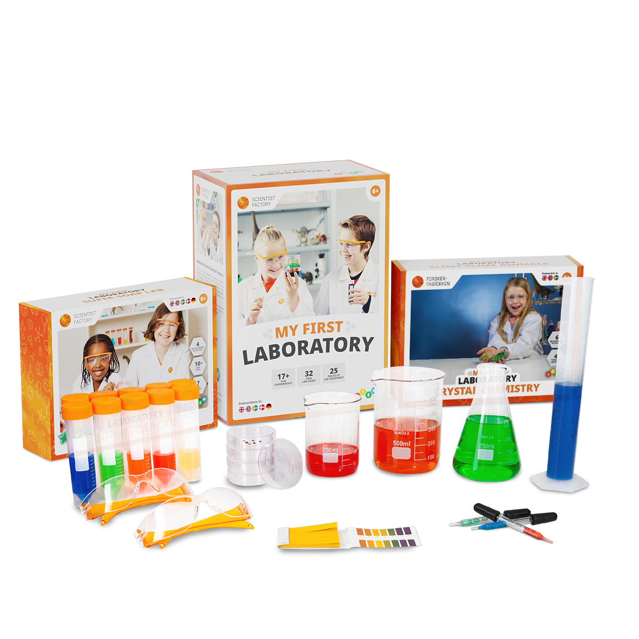 Mitt første laboratorium – full pakke!